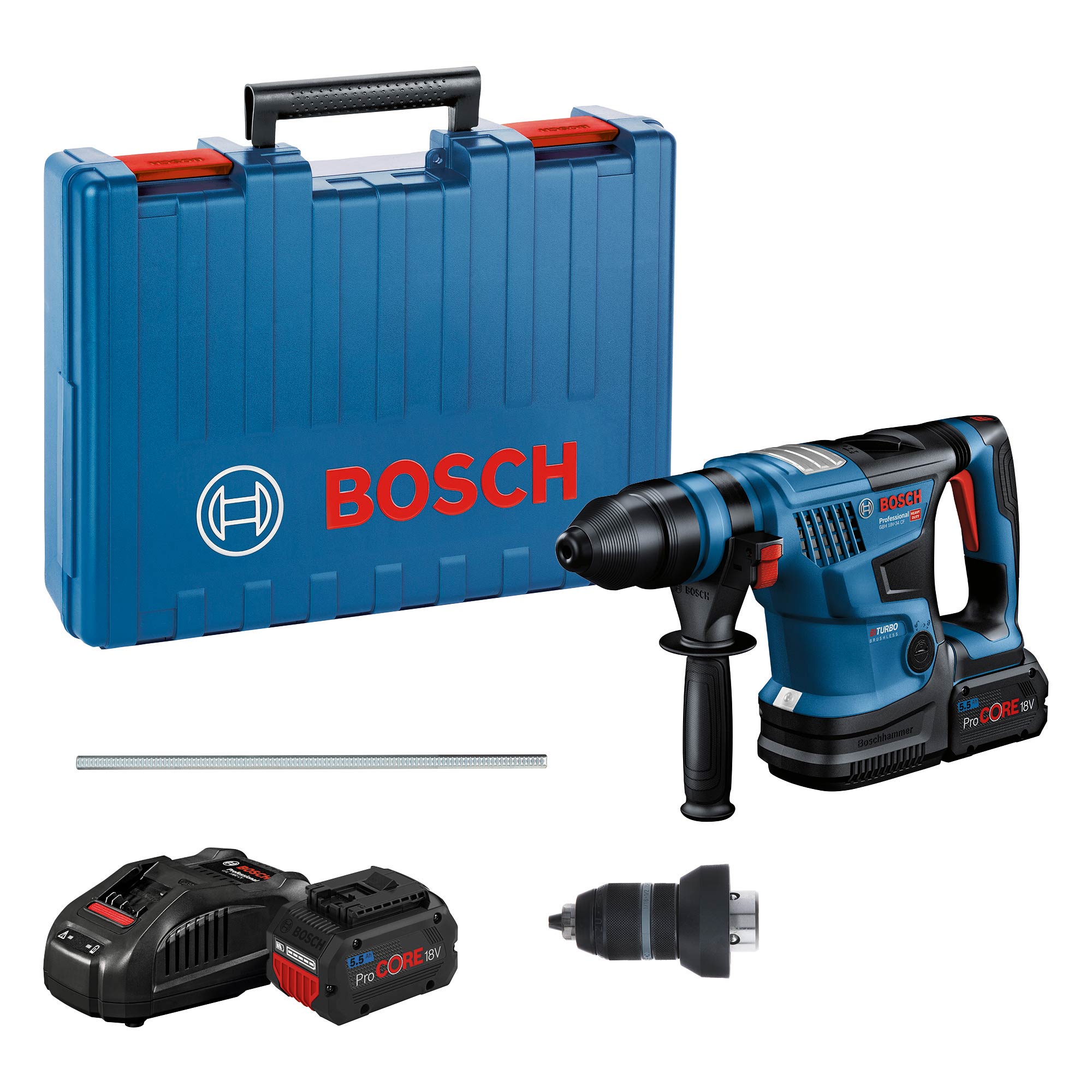 Bosch 2607019904 SDS Plus Tough Box Drill Bit Set
