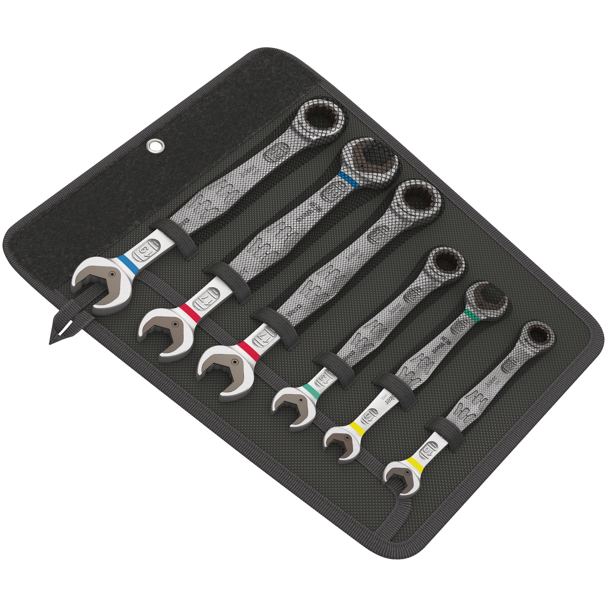 Wera Joker Piece Ratchet Combination Open Ended Wrench Set Toolstore Uk