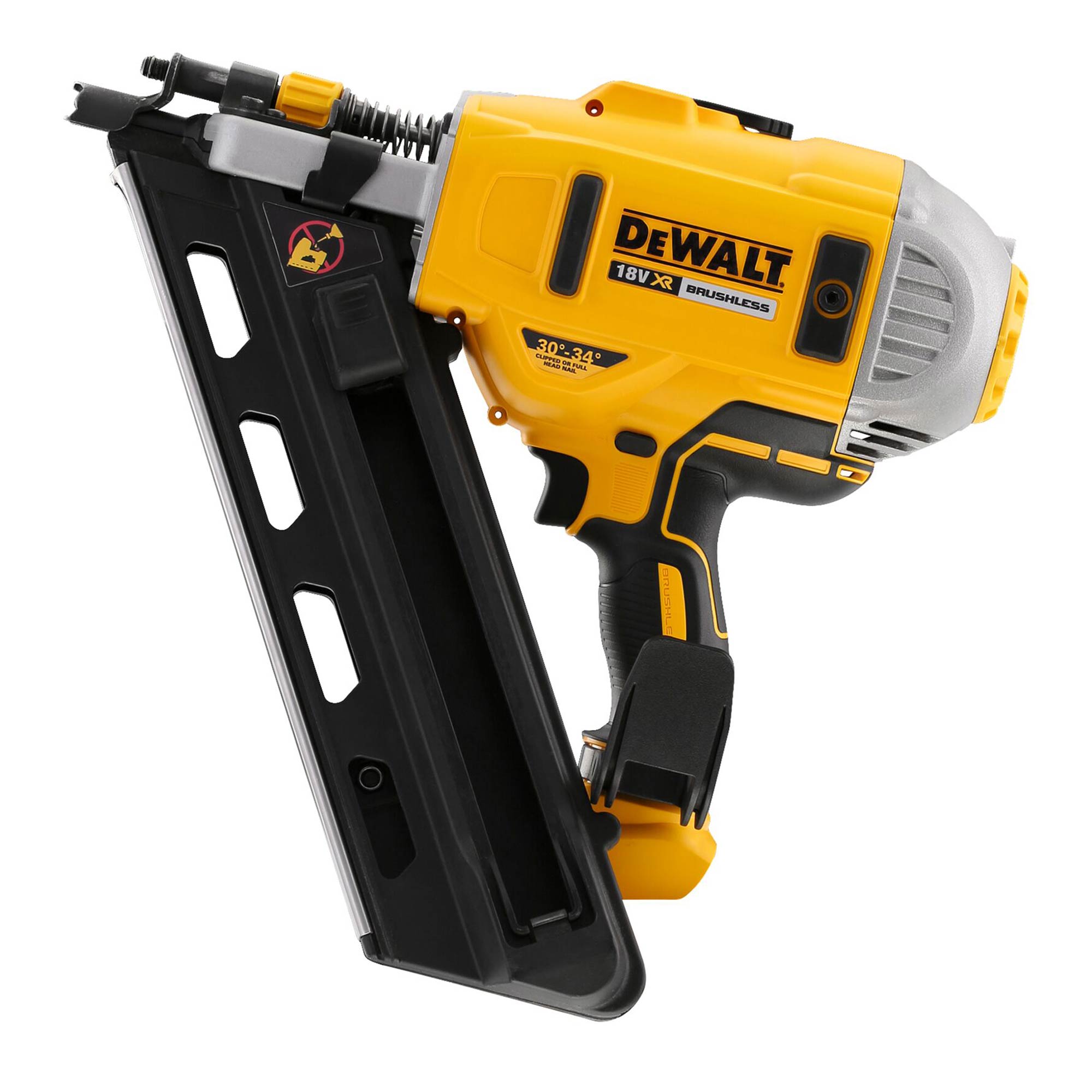 DEWALT DCK264P2T 18v Brushless Nailer Twin Pack with 2x5ah+Tstak Case ...