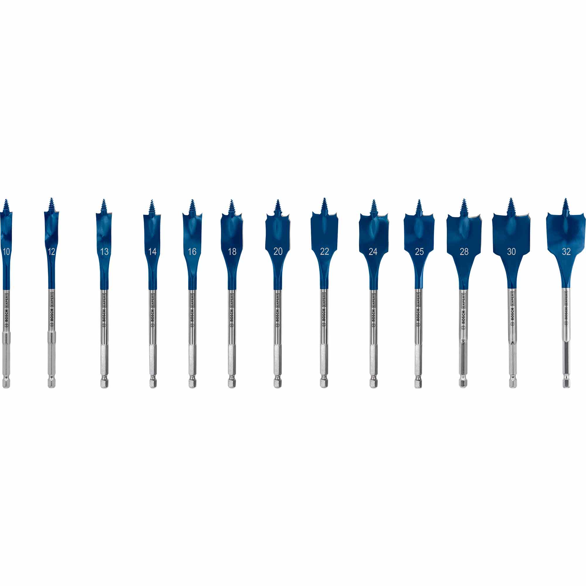 BOSCH 2608900336 13 piece Self Cut Speed Drill Bit Set ToolStore UK