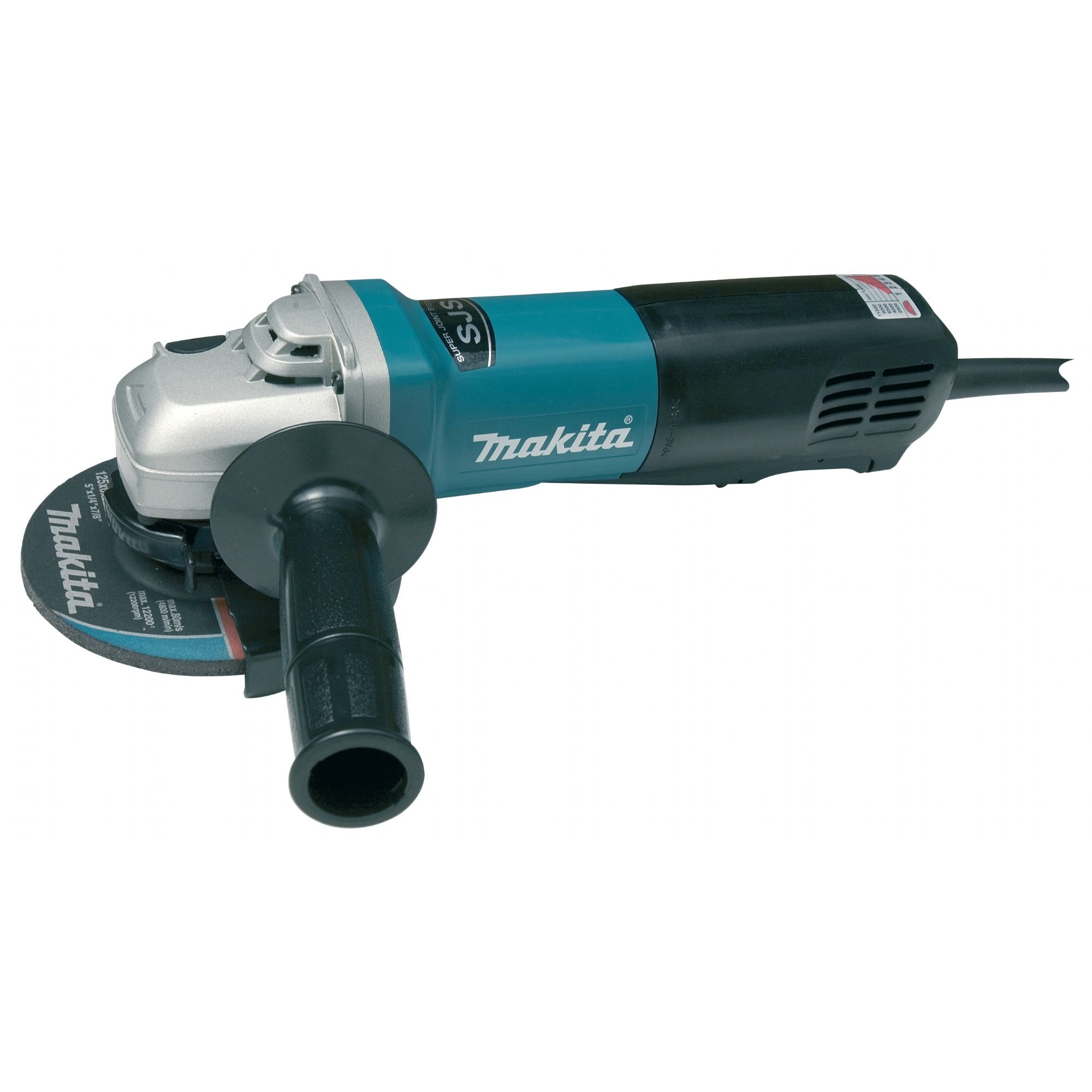 MAKITA 9565PCV 110v 125mm 1400w Grinder Paddle Switch - ToolStore UK