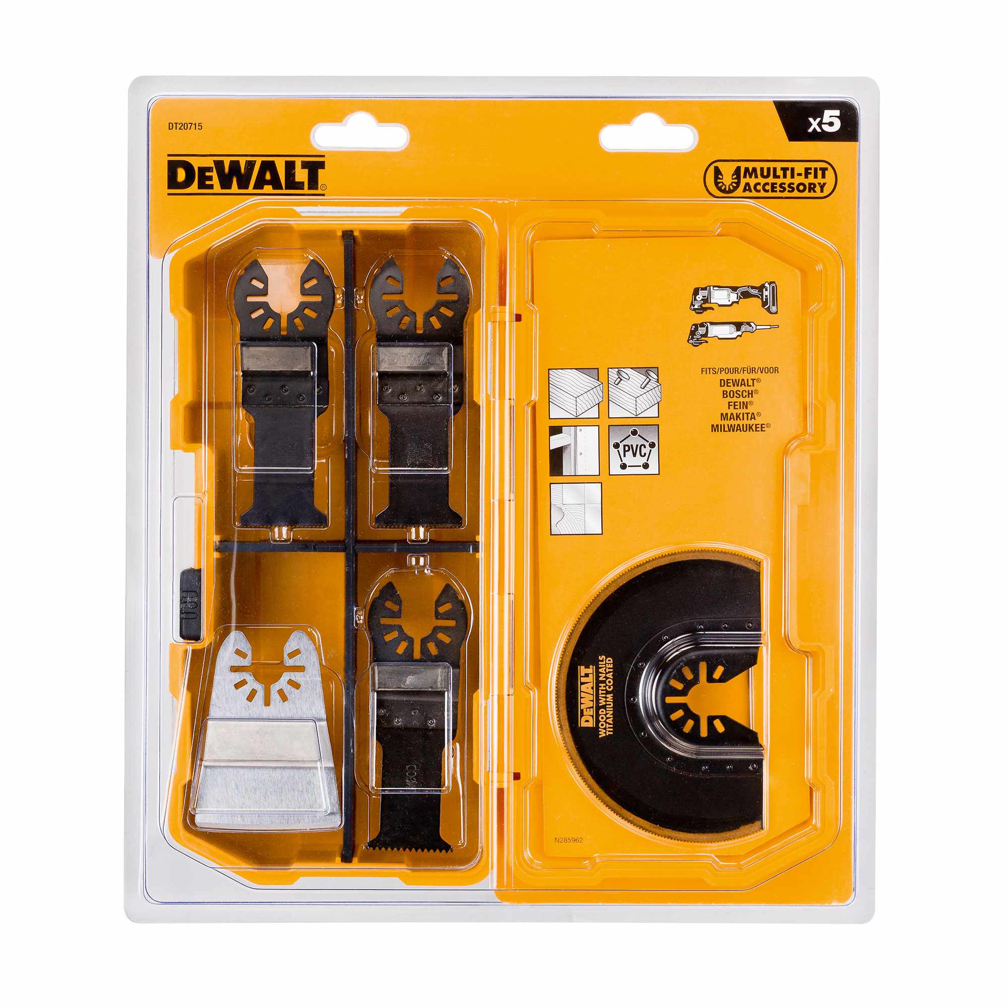 Dewalt oscillating discount tool wood blades