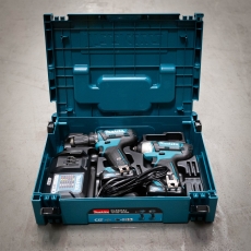 MAKITA CLX224AJ 12v DF333/TD110 Drill Driver & Impact Wrench Twin Pack with 2x2ah batteries MAKITA CLX224AJ 12v DF333/TD110 Drill Driver & Impact Wrench Twin Pack with 2x2ah batteries