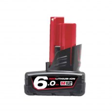 MILWAUKEE M12B6 M12 12v 6ah Red Lithium-Ion Battery MILWAUKEE M12B6 M12 12v 6ah Red Lithium-Ion Battery