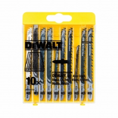 DEWALT DT2290 Mixed Jigsaw Blades - Wood 10pk DEWALT DT2290 Mixed Jigsaw Blades - Wood 10pk