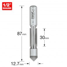 TREND 47/40X1/2TC Pierce & Trim 12.7mm x 30mm TREND 47/40X1/2TC Pierce & Trim 12.7mm x 30mm