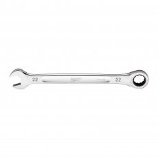 MILWAUKEE 4932471515 Maxbite Ratcheting Combination Spanner 22mm MILWAUKEE 4932471515 Maxbite Ratcheting Combination Spanner 22mm