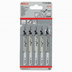 BOSCH 2608630014 Jigsaw blade T 101 BR Clean for Wood 5 pack BOSCH 2608630014 Jigsaw blade T 101 BR Clean for Wood 5 pack