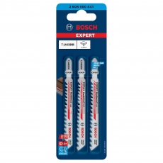 BOSCH 2608900541 T144DHM Jigsaw Blade 3 pack BOSCH 2608900541 T144DHM Jigsaw Blade 3 pack