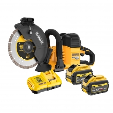 DEWALT DCS691X2 54v Flexvolt 230mm Brushless Cut-Off Saw with 2 x 9ah Batteries DEWALT DCS691X2 54v Flexvolt 230mm Brushless Cut-Off Saw with 2 x 9ah Batteries