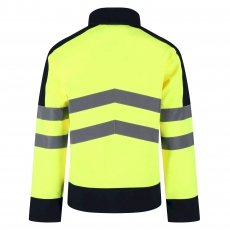 REGATTA TRA625 Hi Vis Pro Softshell Jacket - Yellow/Navy REGATTA TRA625 Hi Vis Pro Softshell Jacket - Yellow/Navy