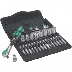 WERA 8100SA6 28 piece Zyklop Speed Socket Set 1/4" WERA 8100SA6 28 piece Zyklop Speed Socket Set 1/4"