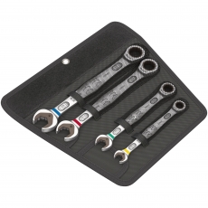 WERA 6000 Joker 4 piece Ratchet Combi Wrench Set WERA 6000 Joker 4 piece Ratchet Combi Wrench Set