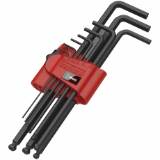 WERA 950 packL/9BM SB 9 piece Ball End Hex Key Set 1.5-10 WERA 950 packL/9BM SB 9 piece Ball End Hex Key Set 1.5-10
