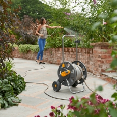 HOZELOCK 100-000-990 Hose Cart with 50m Hose / Fittings / Nozzle HOZELOCK 100-000-990 Hose Cart with 50m Hose / Fittings / Nozzle