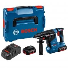 BOSCH GBH18V-24C 18v Brushless SDS Plus Hammer with 2x5ah Batteries BOSCH GBH18V-24C 18v Brushless SDS Plus Hammer with 2x5ah Batteries