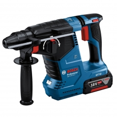 BOSCH GBH18V-24C 18v Brushless SDS Plus Hammer with 2x5ah Batteries BOSCH GBH18V-24C 18v Brushless SDS Plus Hammer with 2x5ah Batteries