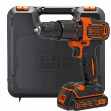 BLACK AND DECKER BCD700S1K-GB 18v Hammer Drill with 1x1.5ah
Battery BLACK AND DECKER BCD700S1K-GB 18v Hammer Drill with 1x1.5ah
Battery