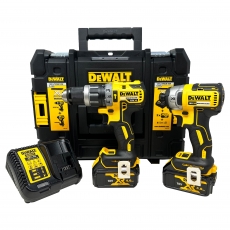 DEWALT DCK266M2T 18v Brushless DCD796/DCF887 Twin Pack with 2x4ah Batteries DEWALT DCK266M2T 18v Brushless DCD796/DCF887 Twin Pack with 2x4ah Batteries