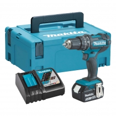 MAKITA DHP482T1J 18v Combi Drill with 1x5ah Battery MAKITA DHP482T1J 18v Combi Drill with 1x5ah Battery