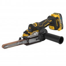 DEWALT DCM200E2T 18v Brushless Band File with 2x Powerstack Batteries DEWALT DCM200E2T 18v Brushless Band File with 2x Powerstack Batteries