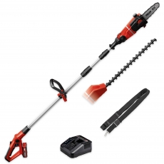 EINHELL GE-HC18LiTKit 18v High Reach Hedge Trimmer/Pruner wih 1x3ah Battery EINHELL GE-HC18LiTKit 18v High Reach Hedge Trimmer/Pruner wih 1x3ah Battery
