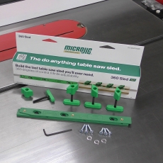 MICROJIG DV-360ZP750B1 ZEROPLAY 360 Sled Kit MICROJIG DV-360ZP750B1 ZEROPLAY 360 Sled Kit