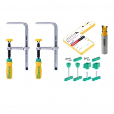 MICROJIG DVC-1177K2 MATCHFIT Dovetail Clamp Pro Pack MICROJIG DVC-1177K2 MATCHFIT Dovetail Clamp Pro Pack