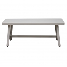 Dellonda Fusion 4-Piece Outdoor Garden Corner Sofa & Coffee Table Set, Aluminium Dellonda Fusion 4-Piece Outdoor Garden Corner Sofa & Coffee Table Set, Aluminium