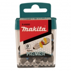 MAKITA E-03252 Prem Bit Set PZ2-25mm 15 pack MAKITA E-03252 Prem Bit Set PZ2-25mm 15 pack