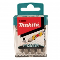 MAKITA E-03383 Premier Double Bit PZ2-50mm 10 pack