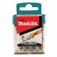 MAKITA E-03383 Premier Double Bit PZ2-50mm 10 pack MAKITA E-03383 Premier Double Bit PZ2-50mm 10 pack