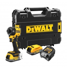 DEWALT DCF870E2T 18v Brushless Hydraulic Impact Driver with 2x1.7ah Powerstack Batteries DEWALT DCF870E2T 18v Brushless Hydraulic Impact Driver with 2x1.7ah Powerstack Batteries