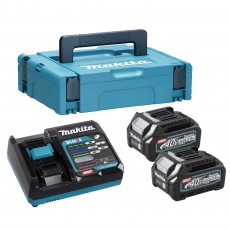 MAKITA 191J85-8 2x BL4025 40v 2.5Ah Batteries / DC40RA 240v Charger Set MAKITA 191J85-8 2x BL4025 40v 2.5Ah Batteries / DC40RA 240v Charger Set