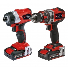 EINHELL 4514209 TP-18v Brushless Twin Pack with 2x2ah Batteries