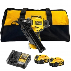 DEWALT DCN930P2 18v Brushless 1st Fix Framing Nailer with 2x 5Ah Batteries DEWALT DCN930P2 18v Brushless 1st Fix Framing Nailer with 2x 5Ah Batteries