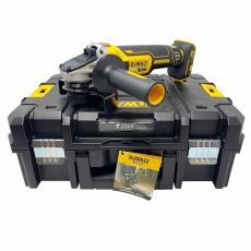 DEWALT DCG405NT 18v Brushless 125mm Grinder BODY and Tstak2 Case DEWALT DCG405NT 18v Brushless 125mm Grinder BODY and Tstak2 Case