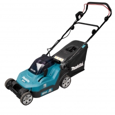 MAKITA DLM382PT2 Twin 18v Lawn Mower with 2x5ah Batteries MAKITA DLM382PT2 Twin 18v Lawn Mower with 2x5ah Batteries