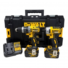 DEWALT DCK266M2 18v Brushless Combi Drill and Impact Driver Kit with 2x4Ah Batteries DEWALT DCK266M2 18v Brushless Combi Drill and Impact Driver Kit with 2x4Ah Batteries