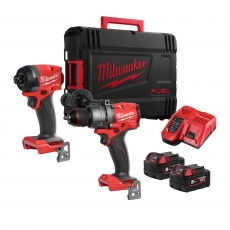 MILWAUKEE M18FPP2A3-502X 18v FUEL Twin Pack with 2x5ah Batteries MILWAUKEE M18FPP2A3-502X 18v FUEL Twin Pack with 2x5ah Batteries
