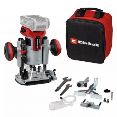 EINHELL TP-RO 18 Set Li BL - Solo 18v Cordless Router / Palm Router Set BODY ONLY EINHELL TP-RO 18 Set Li BL - Solo 18v Cordless Router / Palm Router Set BODY ONLY