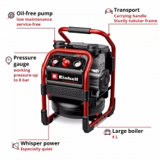 EINHELL SILENZZO 18/160 PROFESSIONAL Cordless Air Compressor BODY ONLY EINHELL SILENZZO 18/160 PROFESSIONAL Cordless Air Compressor BODY ONLY