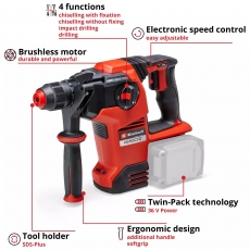 EINHELL HEROCCO 36/28 36v SDS Plus Rotary Hammer EINHELL HEROCCO 36/28 36v SDS Plus Rotary Hammer