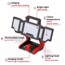 EINHELL TP-CL 18/3000 Li - Solo 18v Cordless Light EINHELL TP-CL 18/3000 Li - Solo 18v Cordless Light