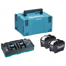MAKITA 1910A2-5 2x BL4080F 8Ah Batteries / DC40RB 240v Charger Set MAKITA 1910A2-5 2x BL4080F 8Ah Batteries / DC40RB 240v Charger Set