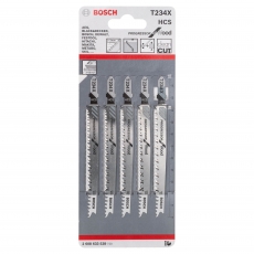 BOSCH 2608633528 T234X Progressor Jigsaw Blades 5 Pack BOSCH 2608633528 T234X Progressor Jigsaw Blades 5 Pack