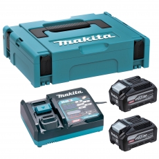 MAKITA 1911C9-1 2x BL4040F 4Ah Batteries / DC40RA 240v Charger Set MAKITA 1911C9-1 2x BL4040F 4Ah Batteries / DC40RA 240v Charger Set