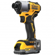 DEWALT DCF840E1T 18v Compact Impact Driver with 1x1.7a Powerstack Battery DEWALT DCF840E1T 18v Compact Impact Driver with 1x1.7a Powerstack Battery