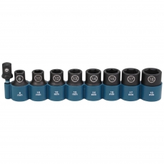 MAKITA E-16645 9 Piece 1/2" Impact Socket Set MAKITA E-16645 9 Piece 1/2" Impact Socket Set