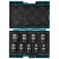 MAKIA E-16564 9 Piece Impact Socket Set 1/2" Square Drive MAKIA E-16564 9 Piece Impact Socket Set 1/2" Square Drive